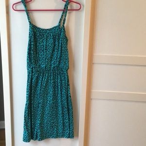 Never worn turquoise dress